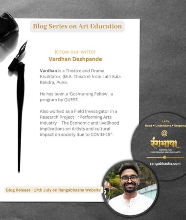 ART EDUCATION – Vardhan Deshpande